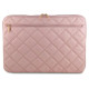 Guess Quilted 4G cover for a 16" laptop - pink