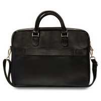 Guess Triangle 4G 16" Laptop Bag - Black