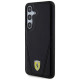Ferrari Hot Stamp V Lines MagSafe case for Samsung Galaxy S24+ - black