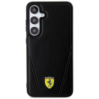Ferrari Hot Stamp V Lines MagSafe case for Samsung Galaxy S24+ - black