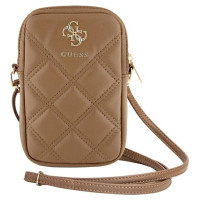 Guess Zip Quilted 4G bag - brown