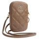 Guess Zip Quilted 4G bag - brown