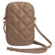 Guess Zip Quilted 4G bag - brown