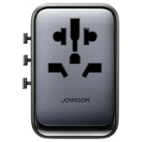 Joyroom JR-TCW02 65W Travel Adapter Universal EU / US / JP / AU / UK / CN - Black