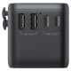 Joyroom JR-TCW02 65W Travel Adapter Universal EU / US / JP / AU / UK / CN - Black