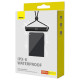 Baseus AquaGlide BS-PC030 case waterproof IPX8 with cylindrical clasp - black