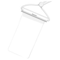 Baseus AquaGlide BS-PC030 case waterproof IPX8 with cylindrical clasp - white