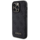 Guess 4G Metal Logo case set for iPhone 13 Pro + 5000mAh MagSafe power bank - black
