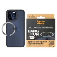 Panzerglass MagSafe PanzerGlass Bang ON ring for iPhone 12 / 13 / 14 / 15 - silver