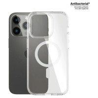 Panzerglass HardCase with MagSafe Antibacterial Military Grade Certified Case for iPhone 14 Pro - Transparent