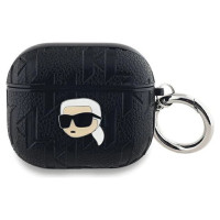 Karl Lagerfeld Monogram Karl Head case for AirPods 3 - black