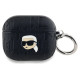 Karl Lagerfeld Monogram Karl Head case for AirPods 3 - black