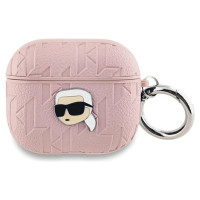Karl Lagerfeld Monogram Karl Head case for AirPods 3 - pink