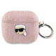 Karl Lagerfeld Monogram Karl Head case for AirPods 3 - pink