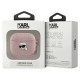 Karl Lagerfeld Monogram Karl Head case for AirPods 3 - pink