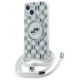 Karl Lagerfeld IML Crossbody Monogram Karl & Choupette Head MagSafe Case for iPhone 15 / 14 / 13 - Transparent