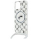 Karl Lagerfeld IML Crossbody Monogram Karl & Choupette Head MagSafe Case for iPhone 15 / 14 / 13 - Transparent