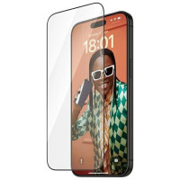 Panzerglass Re:fresh Glass for iPhone 15 Pro Max with a positioner