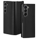 Dux Ducis Brill leather case for Samsung Galaxy Z Fold 6 with flap and card slot - black
