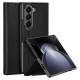 Dux Ducis Brill leather case for Samsung Galaxy Z Fold 6 with flap and card slot - black