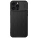 Nillkin CamShield Pro Case for iPhone 16 Pro Max with camera cover - black