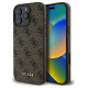 Guess 4G Classic iPhone 16 Pro Case - Brown