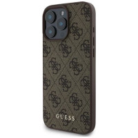 Guess 4G Classic iPhone 16 Pro Case - Brown