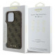 Guess 4G Classic iPhone 16 Pro Case - Brown