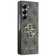 Guess Leather 4G Metal Logo Case for Samsung Galaxy Z Fold 6 - Brown