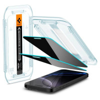 Spigen Glas.tR EZ Fit Privacy Tempered Glass for iPhone 16 Pro Max - 2 pcs.