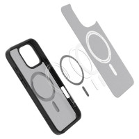Spigen Ultra Hybrid Mag Case with MagSafe for iPhone 16 Pro Max - Black