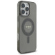 Guess IML Rhinestones MagSafe iPhone 16 Pro Case - Black