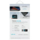 Uniq Optix Vivid tempered glass with applicator for iPhone 16 Pro
