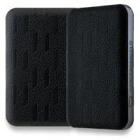 Karl Lagerfeld Powerbank inductive KLPB5FPGKSCHHK 16W 5000mAh black/black Choupette Head Pin MagSafe