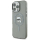 Karl Lagerfeld IML Metal Karl Head MagSafe Case for iPhone 16 Pro Max - Black