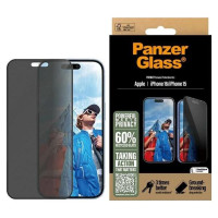 Panzerglass Privacy Screen Protector iPhone 16 6.1" Ultra-Wide Fit P2861