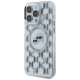 Karl Lagerfeld IML Monogram Karl & Choupette Head MagSafe Case for iPhone 15 Pro Max - Clear