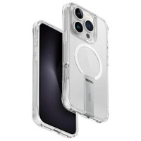 Uniq Eleva with Vertica Stand Case for iPhone 16 Pro - Transparent