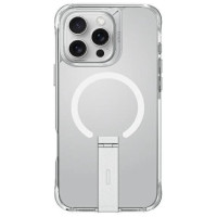 Uniq Eleva with Vertica Stand Case for iPhone 16 Pro - Transparent