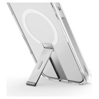 Uniq Eleva with Vertica Stand Case for iPhone 16 Pro Max - Transparent