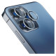 3Mk Protection 3mk Lens Protection Pro Camera Cover with Blue Frame for iPhone 15 Pro Max