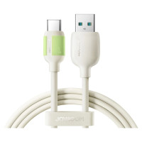 Joyroom S-A53 3A USB-A - USB-C Cable with Fluorescent Tip 1.2m - Beige