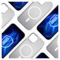 3Mk Protection 3mk Frosty MagCase White for Apple iPhone 15 - white