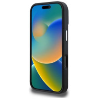 Guess GUHMP16XPGTSPSK iPhone 16 Pro Max 6.3" black/black hardcase Grained Triangle MagSafe