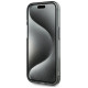 Karl Lagerfeld KLHMP15LHLSKIK iPhone 15 Pro 6.1" black/black hardcase IML Metal Karl Head MagSafe