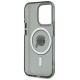 Karl Lagerfeld KLHMP15LHLSKIK iPhone 15 Pro 6.1" black/black hardcase IML Metal Karl Head MagSafe