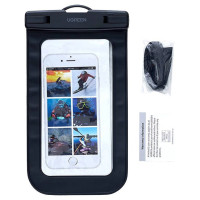 Ugreen LP716 Waterproof Cell Phone Case with IPX8 - Black