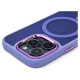 Wozinsky Fashion Case MagSafe for Samsung Galaxy S25 - purple