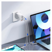 Orico CDX 100W 5A Power Delivery USB-C - USB-C 1m Cable - White