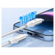 Orico CDX 100W 5A Power Delivery USB-C - USB-C 1m Cable - White